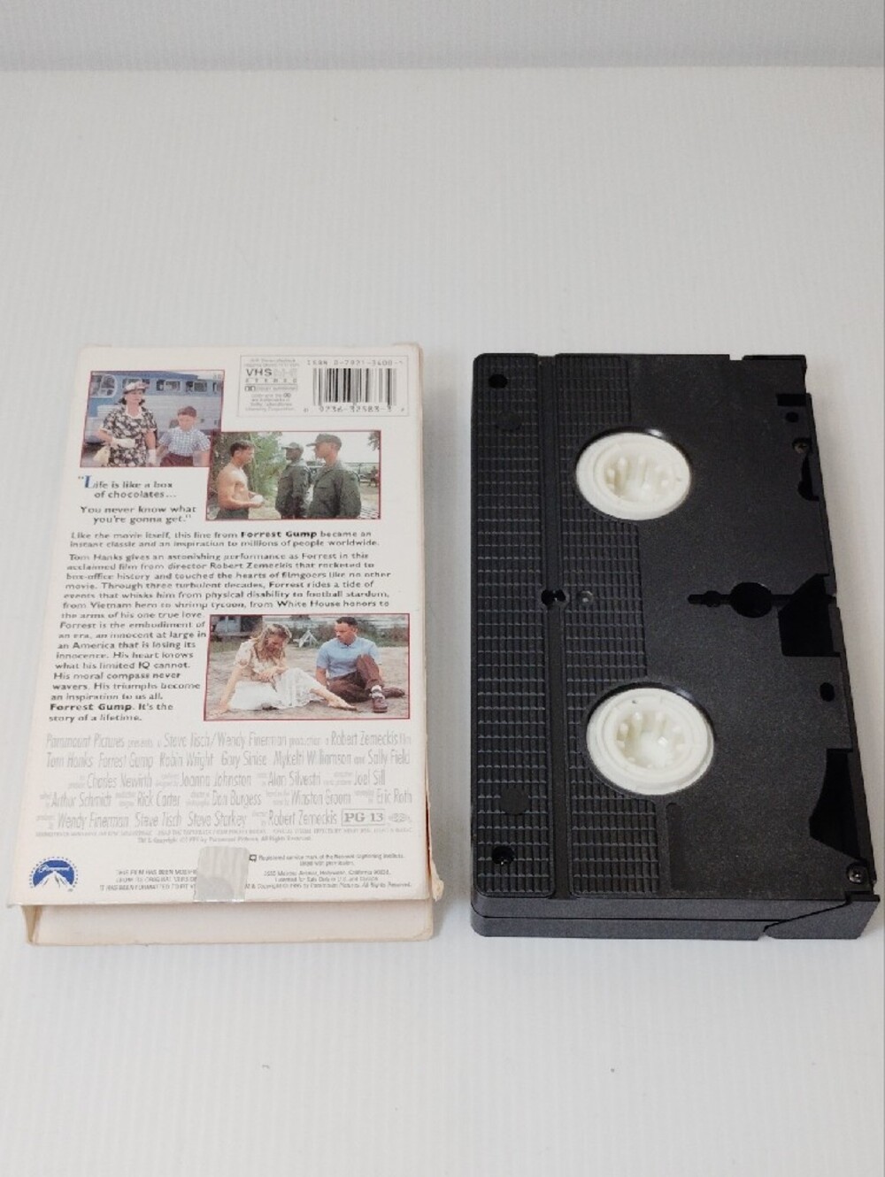 5 For $7 Forrest Gump VHS Tape and Box - White Black - Picture 2 of 7